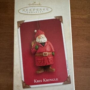 Hallmark Ornament Kris Kringle 2003